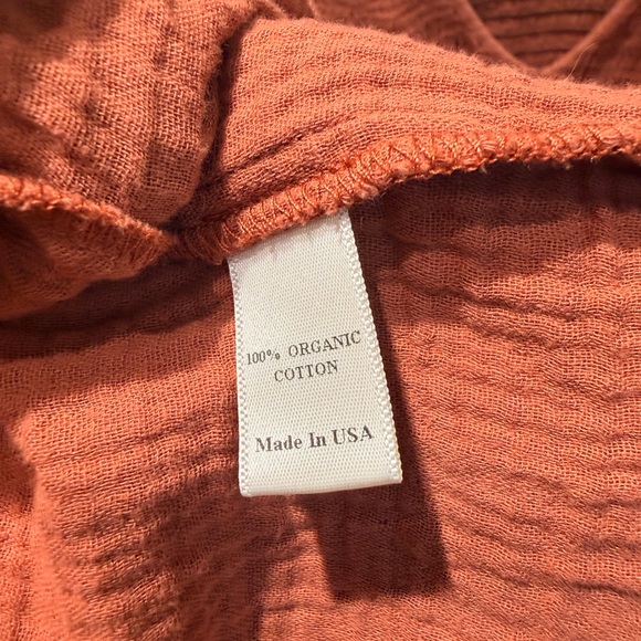 Christy Dawn Brooklyn Women's Terracotta Tiered Maxi Dress - Smocked Bodice - Picture 11 of 11